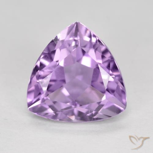 2.89ct طبيعي بنفسجي وردي جمشت, مثلثى, قليلا جدا