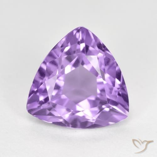 3.01ct طبيعي بنفسجى متوسط جمشت, مثلثى, قليلا جدا