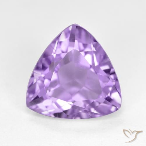 3.04ct طبيعي بنفسجى غامق جمشت, مثلثى, قليلا جدا