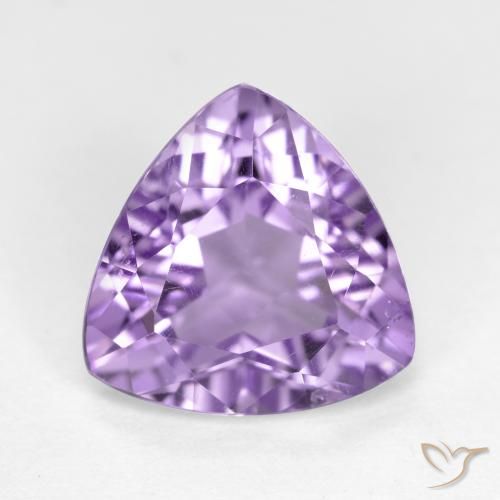 2.97ct طبيعي بنفسجى متوسط جمشت, مثلثى, VS-SI