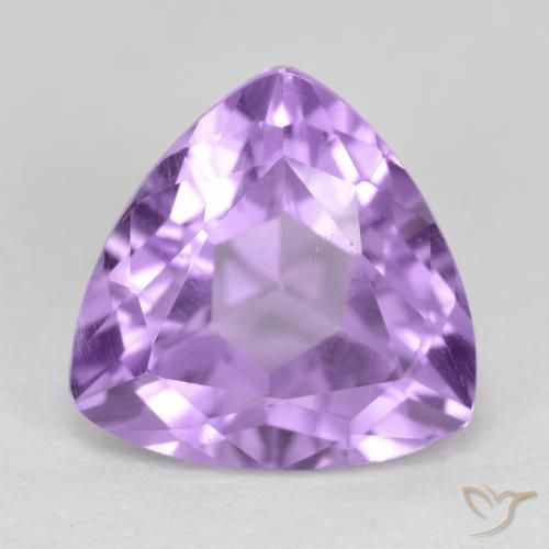 3.14ct طبيعي بنفسجى متوسط جمشت, مثلثى, قليلا جدا