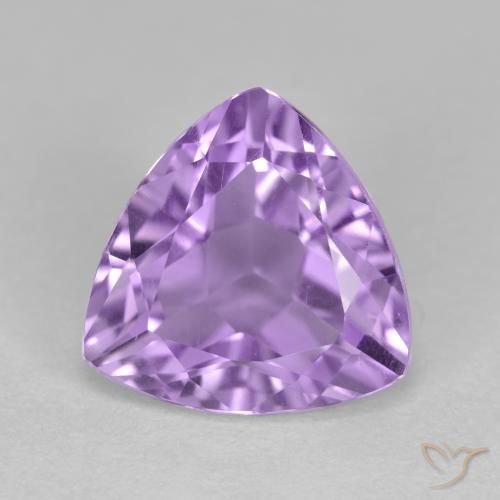 3.03ct طبيعي بنفسجى متوسط جمشت, مثلثى, قليلا جدا