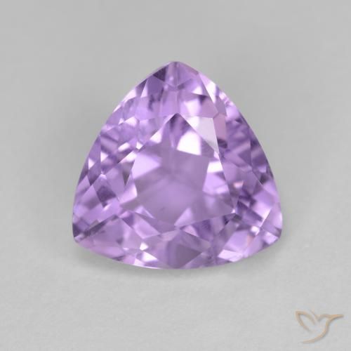 2.90ct طبيعي بنفسجى متوسط جمشت, مثلثى, قليلا جدا