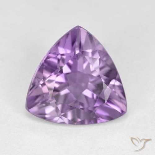 2.51ct طبيعي بنفسجى سوسنى جمشت, مثلثى, قليلا جدا