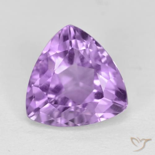 3.01ct طبيعي بنفسجي وردي جمشت, مثلثى, قليلا جدا