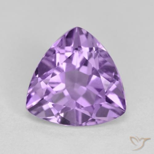 2.82ct طبيعي بنفسجي وردي جمشت, مثلثى, قليلا جدا