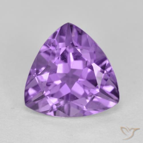 2.97ct طبيعي بنفسجي وردي جمشت, مثلثى, قليلا جدا