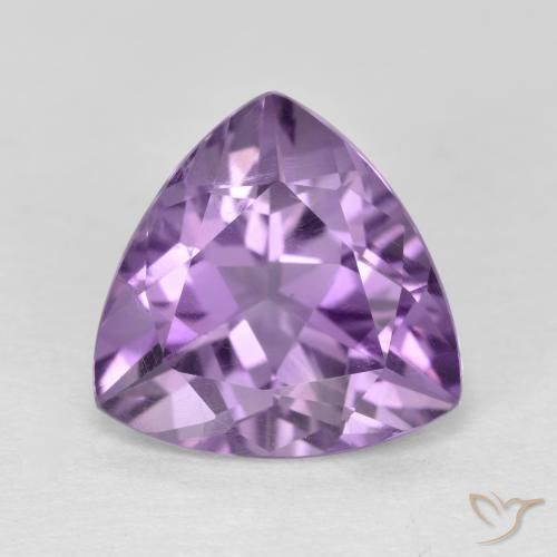 2.83ct طبيعي بنفسجي أرجواني جمشت, مثلثى, قليلا جدا