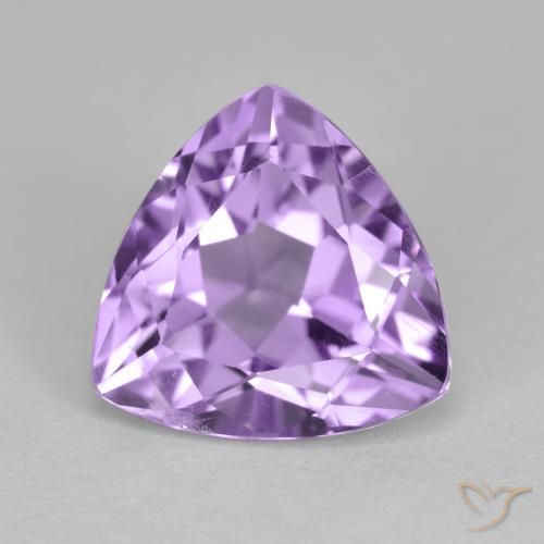 3.06ct طبيعي بنفسجى متوسط جمشت, مثلثى, قليلا جدا