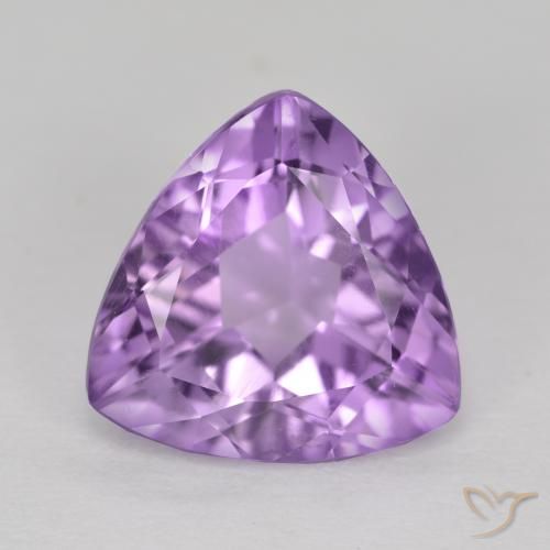 2.78ct طبيعي بنفسجي وردي جمشت, مثلثى, قليلا جدا