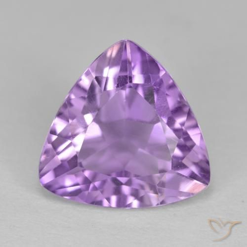 3.01ct طبيعي بنفسجى متوسط جمشت, مثلثى, قليلا جدا