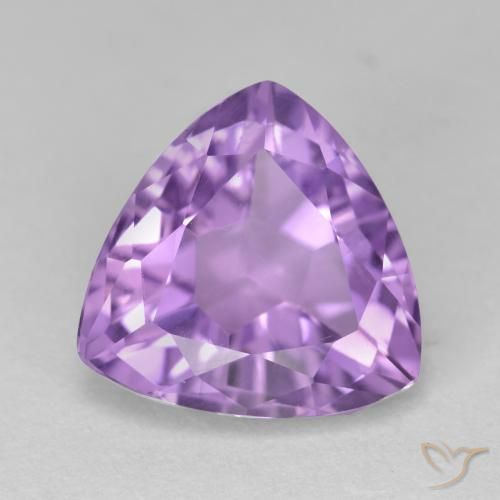 3.10ct طبيعي بنفسجى متوسط جمشت, مثلثى, قليلا جدا