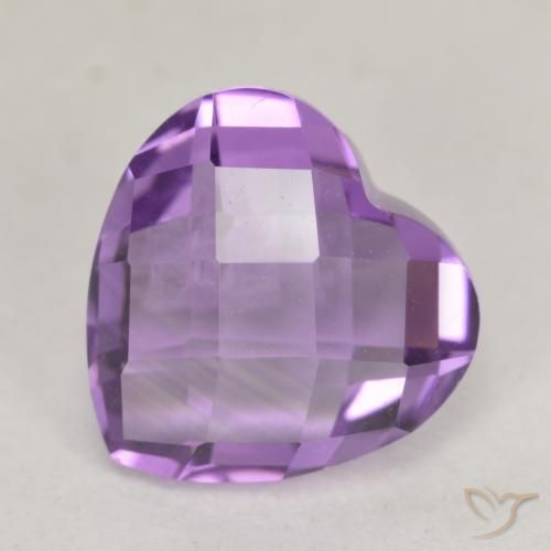 3.53ct طبيعي بنفسجي وردي جمشت, قلب, قليلا جدا