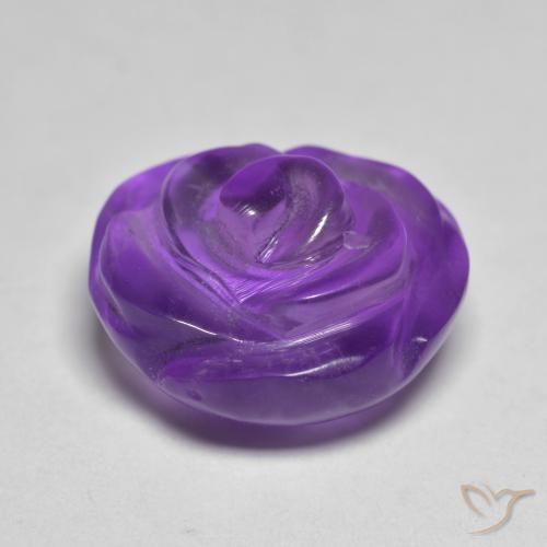 جمشت بنفسجى فاتح-متوسط طبيعي، قص وردة، 10.05 قيراط، نصف شفاف