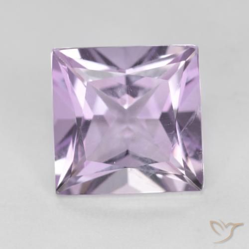 2.18ct طبيعي بنفسجي وردي جمشت, مربع, قليلا جدا