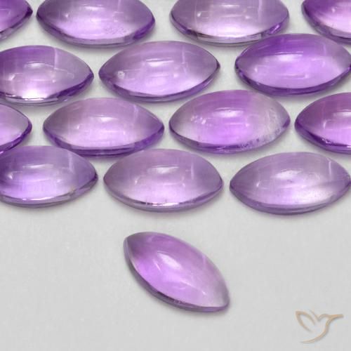 0.19ct طبيعي بنفسجى وردى متوسط جمشت, ماركيز, شفاف