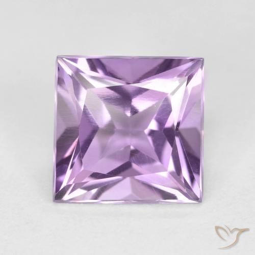 2.23ct طبيعي بنفسجي أرجواني جمشت, مربع, VVS-VS