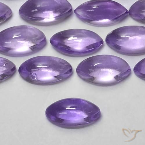0.17ct طبيعي بنفسجى متوسط جمشت, ماركيز, شفاف