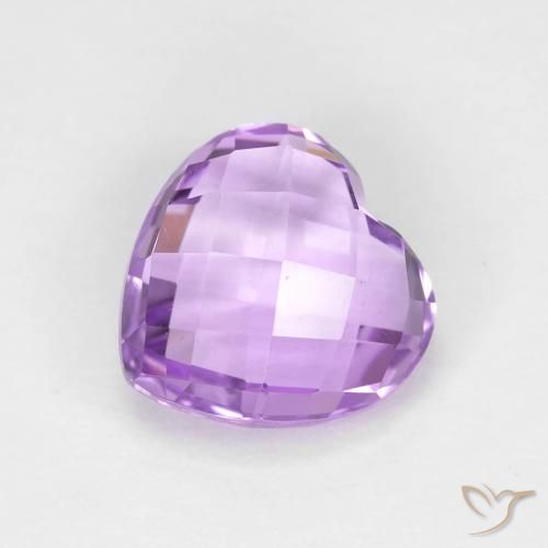2.11ct طبيعي بنفسجي وردي جمشت, قلب, VVS