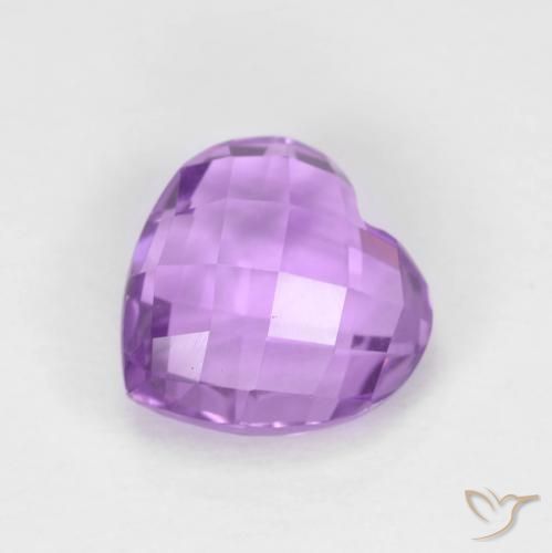 2.06ct طبيعي بنفسجي وردي جمشت, قلب, VVS