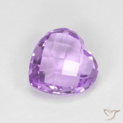 2.00ct طبيعي بنفسجي وردي جمشت, قلب, VVS