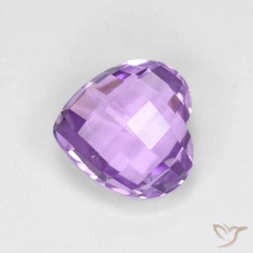 1.99ct طبيعي بنفسجى متوسط جمشت, قلب, VVS