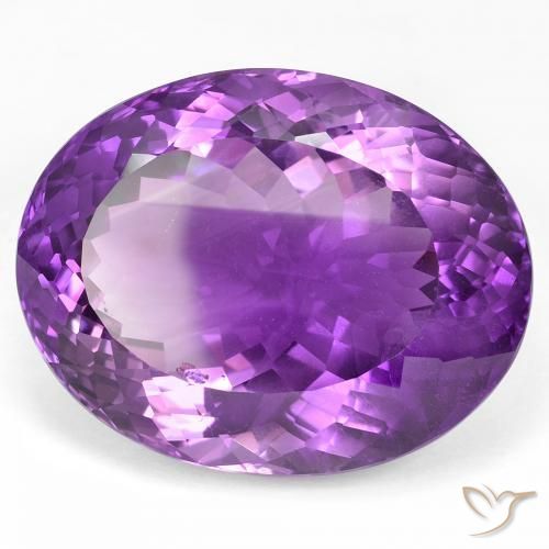 جمشت Medium Dark-Violet طبيعي، بيضوي، 50.87 قيراط، قليلا جدا