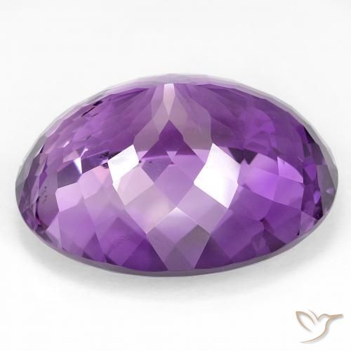 جمشت Medium Dark-Violet طبيعي، بيضوي، 50.87 قيراط، قليلا جدا