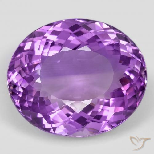 62.72ct طبيعي بنفسجى حيوى جمشت, بيضوي, VVS-VS