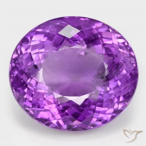 58.32ct طبيعي بنفسجى كثيف جمشت, بيضوي, قليلا جدا