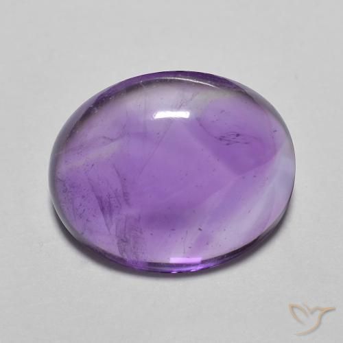 3.60ct طبيعي Medium Light-Violet جمشت, بيضوي, شفاف
