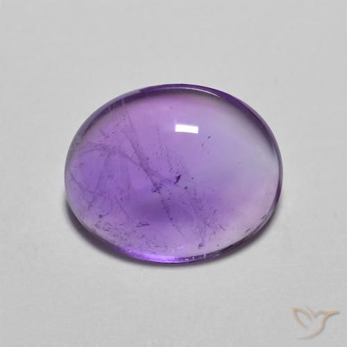 2.51ct طبيعي Medium Light-Violet جمشت, بيضوي, شفاف