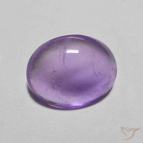 جمشت Medium Light-Violet طبيعي، بيضوي، 2.43 قيراط، شفاف