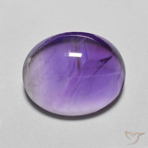 4.22ct طبيعي Medium Light-Violet جمشت, بيضوي, شفاف