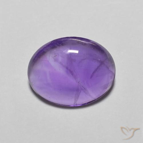 2.45ct طبيعي Medium Light-Violet جمشت, بيضوي, شفاف