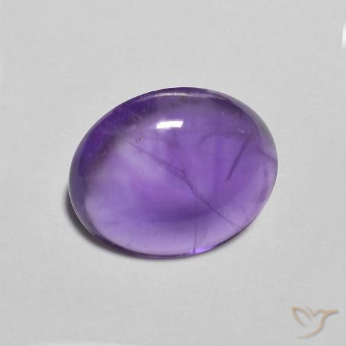 جمشت Medium Light-Violet طبيعي، بيضوي، 2.45 قيراط، شفاف
