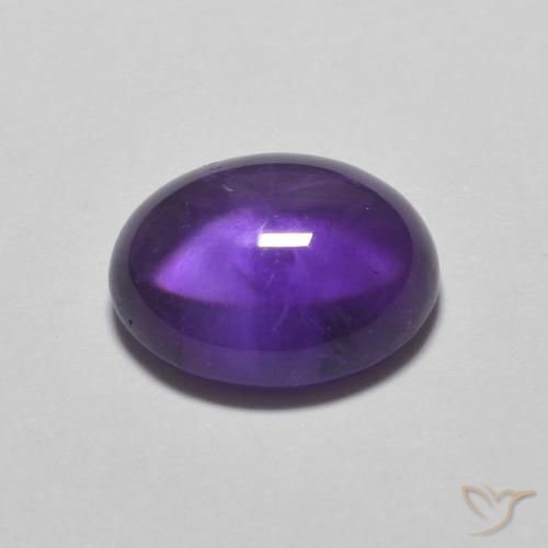 جمشت Medium Light-Violet طبيعي، بيضوي، 2.45 قيراط، شفاف