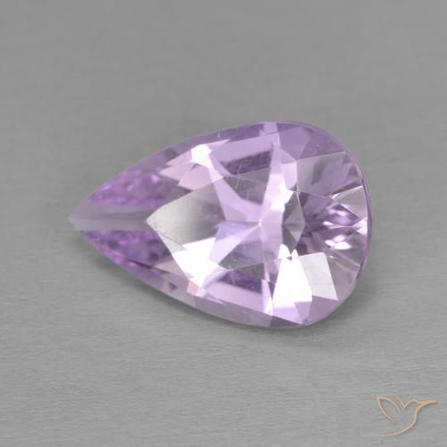 3.27ct طبيعي بنفسجى سوسنى جمشت, شكل الكمثرى, VVS
