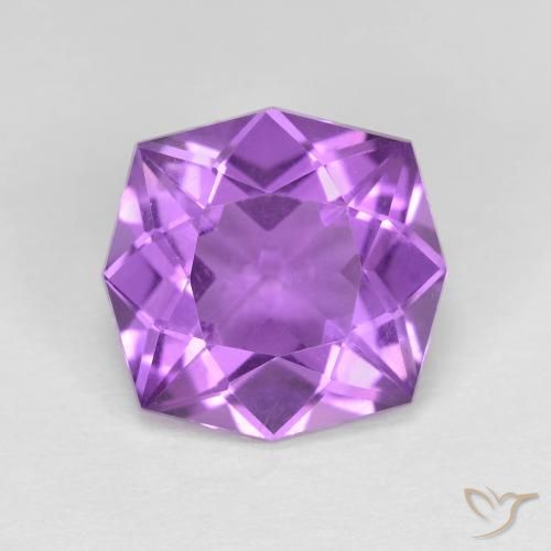 4.27ct طبيعي بنفسجى أرجوانى متوسط جمشت, فانسى, VVS