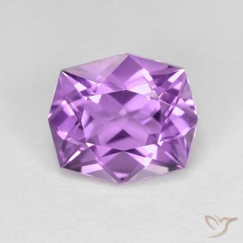 3.80ct طبيعي بنفسجى أرجوانى متوسط جمشت, فانسى, VVS