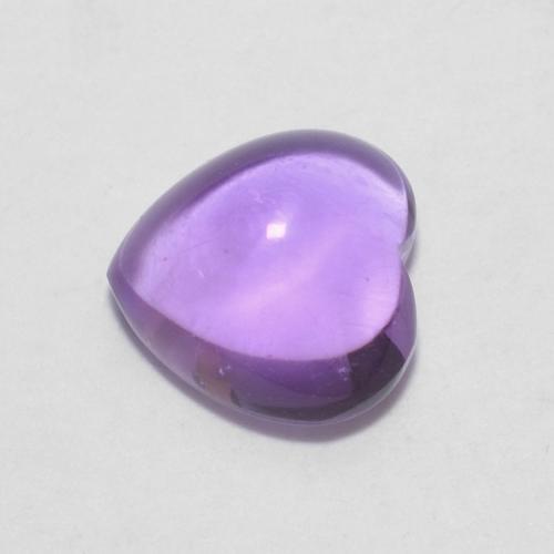 0.72ct طبيعي بنفسجى غامق جمشت, قلب, شفاف