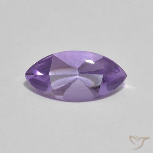 1.57ct طبيعي بنفسجى متوسط جمشت, ماركيز, شفاف