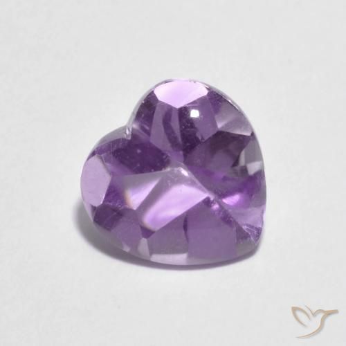 1.97ct طبيعي بنفسجى سوسنى جمشت, قلب, شفاف
