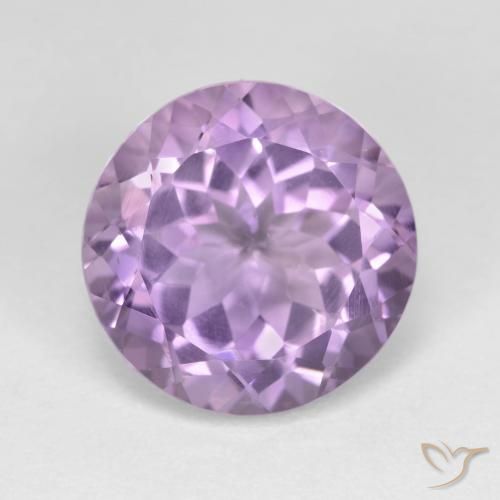 7.22ct طبيعي بنفسجى متوسط جمشت, دائري, VVS-VS