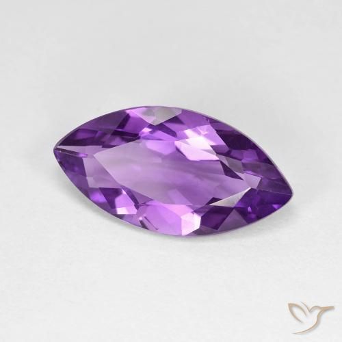 جمشت Medium Dark-Violet طبيعي، ماركيز، 3.14 قيراط، VVS