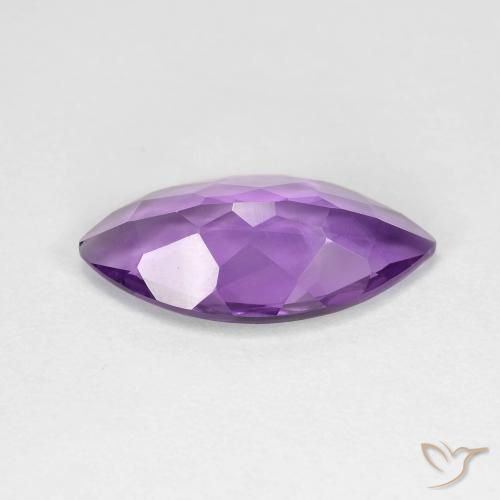 جمشت Medium Dark-Violet طبيعي، ماركيز، 3.14 قيراط، VVS