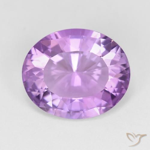 6.17ct طبيعي بنفسجي وردي جمشت, بيضوي, VVS