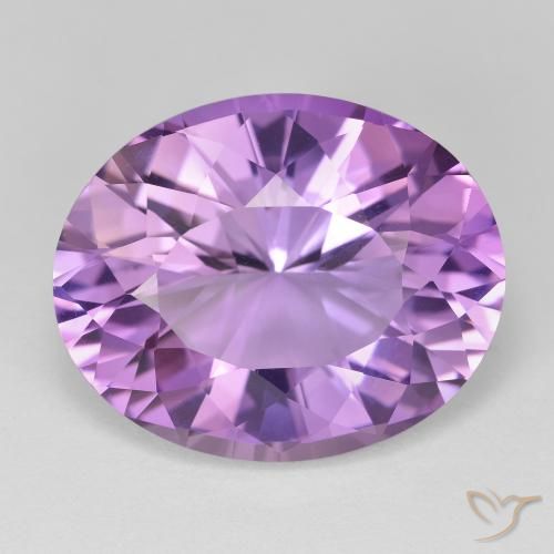 17.77ct طبيعي بنفسجي وردي جمشت, بيضوي, VVS