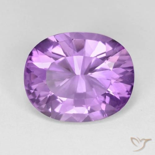 6.63ct طبيعي بنفسجي أرجواني جمشت, بيضوي, VVS-VS