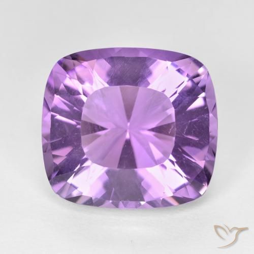 8.55ct طبيعي بنفسجى وردى متوسط جمشت, وسادة, VVS
